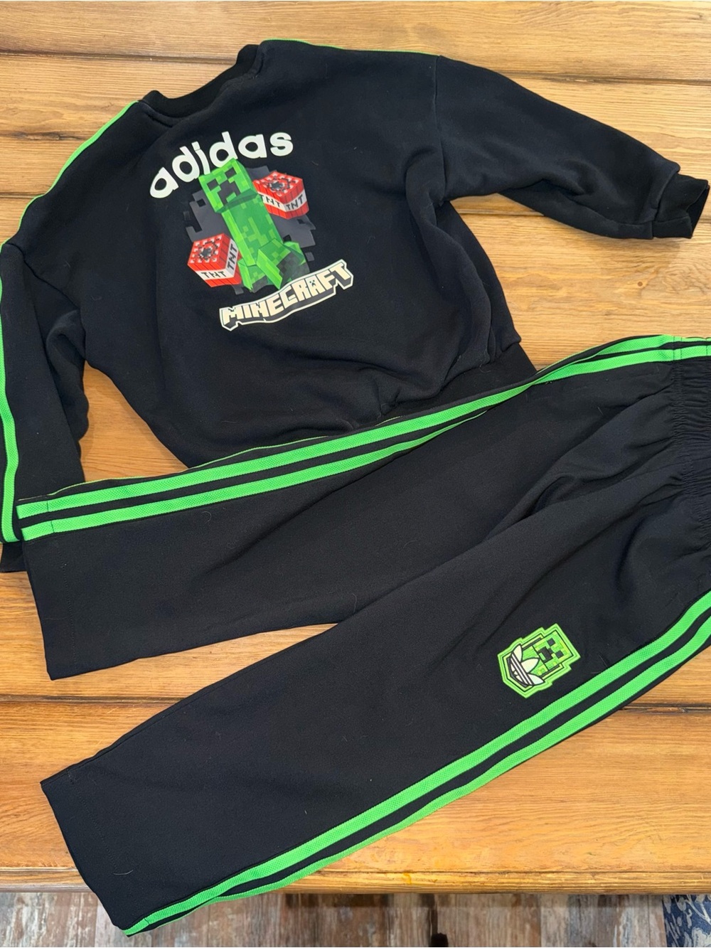 ADIDAS MINECRAFT CREW SET KIDS